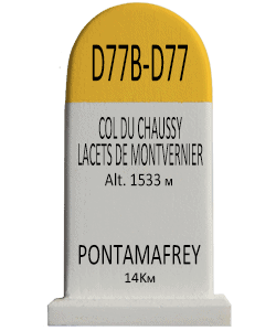 Chaussy - Lacets de Montvernier