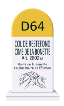 Magneet Bonette/Restefond paaltje