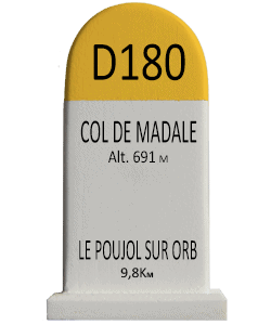 Col de Madale - Le Poujol sur Orb