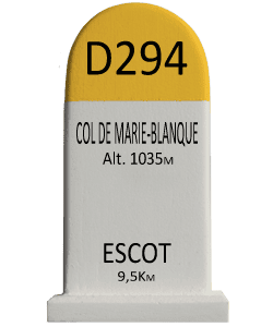 Col de Marie-Blanque - Escot