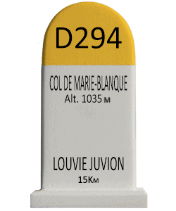 Col de Marie-Blanque - Louvie Juvion