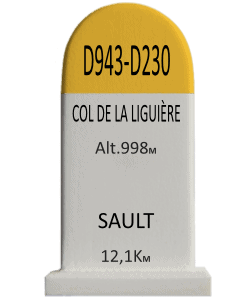 Col de la Liguière - Sault