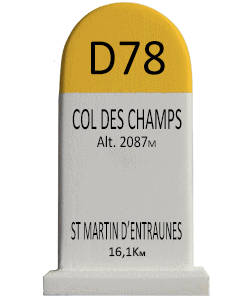 Col des Champs - St Martin d'Entraunes
