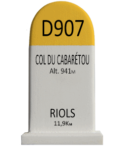 Col du Cabarétou - Riols