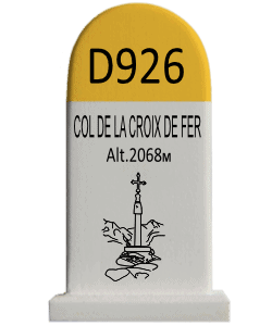 Magneet Croix de Fer - Kruis paaltje