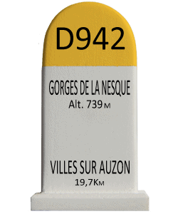 Gorges de la Nesque - Villes sur Auzon