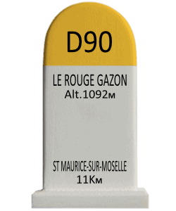 Le Rouge Gazon - St Maurice sur Moselle