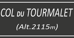 Magneet Alt.Tourmalet hoogtebord