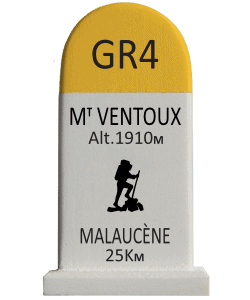 GR4 Mt ventoux - Malaucène