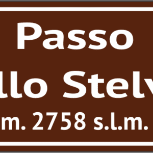 Magneet Alt.Passo dello Stelvio hoogtebord