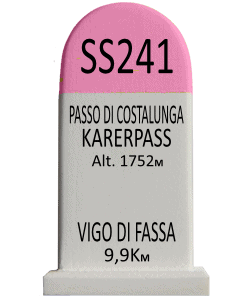 Passo di Costalunga-Karerpass - Vigo di Fassa
