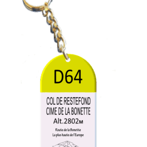 Sleutelhanger Restefond Route la plus haute