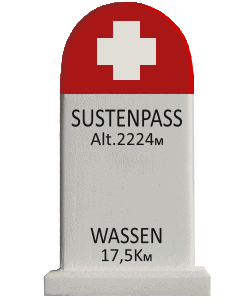 Sustenpass - Wassen