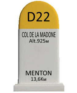 Col de la Madone - Menton